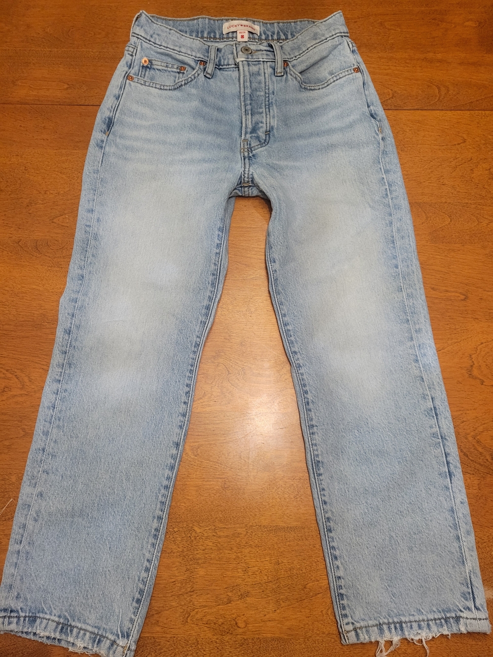 Lucky Brand 90s Loose High Rise Crop Jeans | 00/24